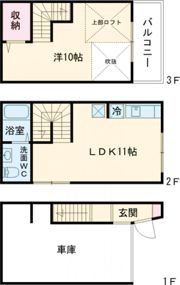 HIRO'S西入江町の間取り画像