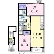 グラースの間取り画像
