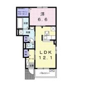 ラフレシールⅠの間取り画像