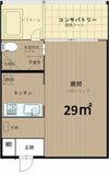 Gardens Flatの間取り画像