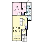 ランドマーク88 B棟の間取り画像