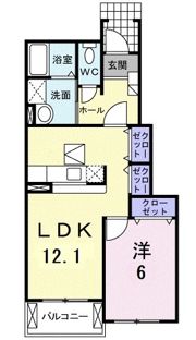 ベル・カーサBの間取り画像