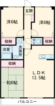 メルサーヴ新下関の間取り画像