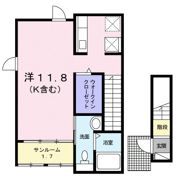 カーサ ズッカの間取り画像