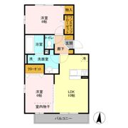 レスポワール Aの間取り画像