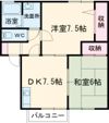 ハーフムーンの間取り画像