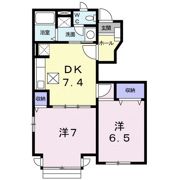 コモド ピアッツァAの間取り画像