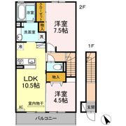 ペニーレインの間取り画像