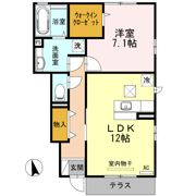 サンエクレールの間取り画像