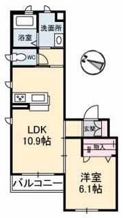 シャーメゾンセードル宝町の間取り画像