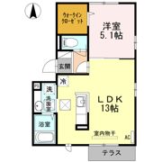 コンフォルト小月の間取り画像