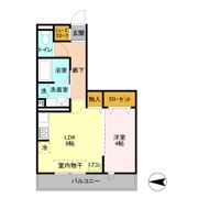 CARRIBEAN APARTMENTの間取り画像
