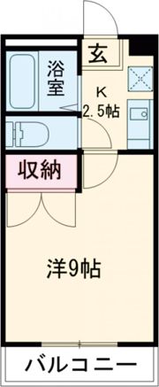 パレス長府の間取り画像