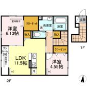 グレイスパール平和台の間取り画像