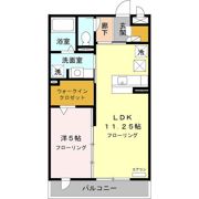 バラディー伏見の間取り画像