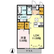クレセール・コンテス仙波の間取り画像