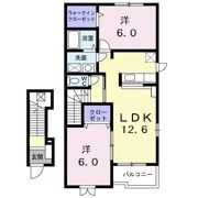 カーサ・アバンツァートの間取り画像