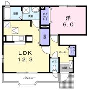 アムールの間取り画像