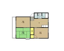 コーポ加倉の間取り画像