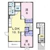 シャンドフルール Ⅱの間取り画像