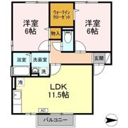 エクセル陽光台の間取り画像