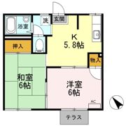 エステートサガミ Ⅰの間取り画像