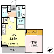 ボヌールの間取り画像