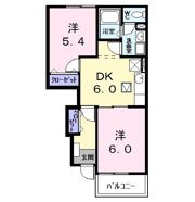クレセールの間取り画像