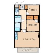メゾンドネージュ5号館の間取り画像
