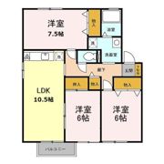 ピュアコートの間取り画像