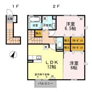 グリーンハイツ下里の間取り画像