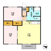 セジュールクレストの間取り画像