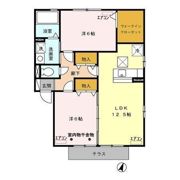 フレシール Bの間取り画像