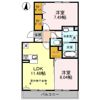 コスモス Bの間取り画像