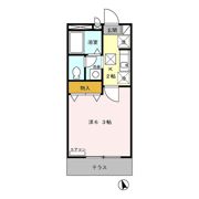 ブランシェ鷹の台の間取り画像