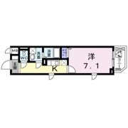 ベルク ソレイユの間取り画像