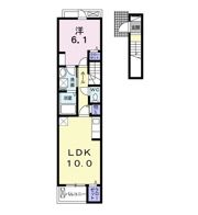 ディアコートの間取り画像