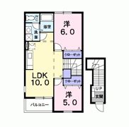 エスポアールA棟の間取り画像