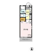 パークサイドMOGIの間取り画像