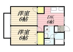 メイプルコート立川の間取り画像