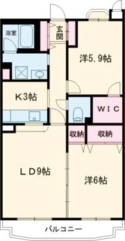 ヴェール パルクの間取り画像