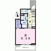 ヴィラ フォンテーヌの間取り画像