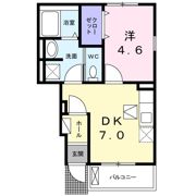 グランツ Mの間取り画像