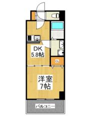 ロゼットⅢの間取り画像
