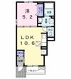 ベル ソレイユ 立川の間取り画像