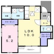 サンビームⅢの間取り画像