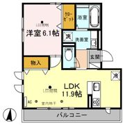フルスハント Ⅱの間取り画像