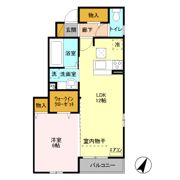 サニーフラットの間取り画像