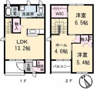 グレース曙 F棟の間取り画像