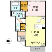 Cute金澤の間取り画像